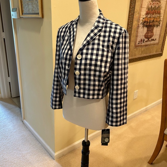 Lauren by Ralph Lauren silk jacket size 8    NWT - Picture 2 of 7